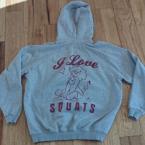 Gray Hoodie Sweater